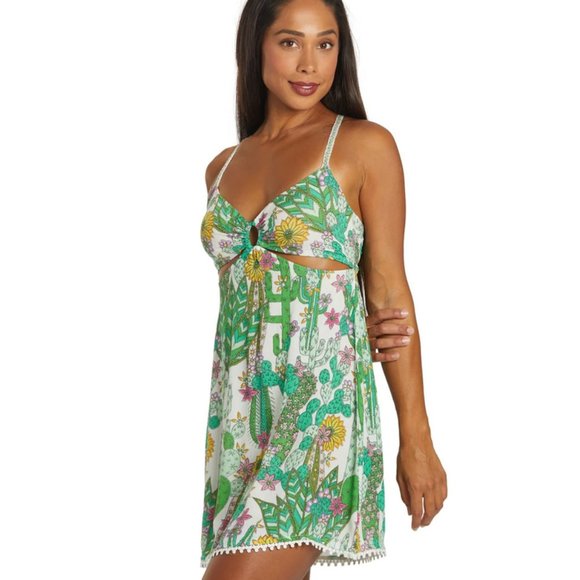 Trina Turk Cacti Cut Out Dress Sizes S M and L NWT - Picture 5 of 16